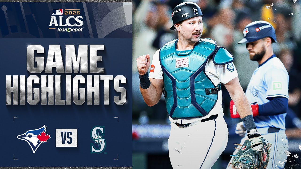 Blue Jays vs. Mariners ALCS Game 5 Highlights (10/17/25) | MLB Highlights