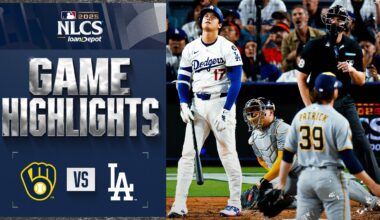 Brewers vs. Dodgers NLCS Game 4 Highlights (10/17/25) | MLB Highlights