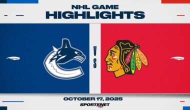 NHL Highlights | Canucks vs. Blackhawks - October 17, 2025