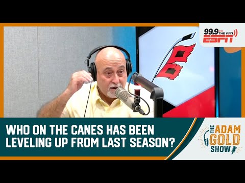 Which Carolina Hurricane has shown up in the biggest way so far this season and is it sustainable?