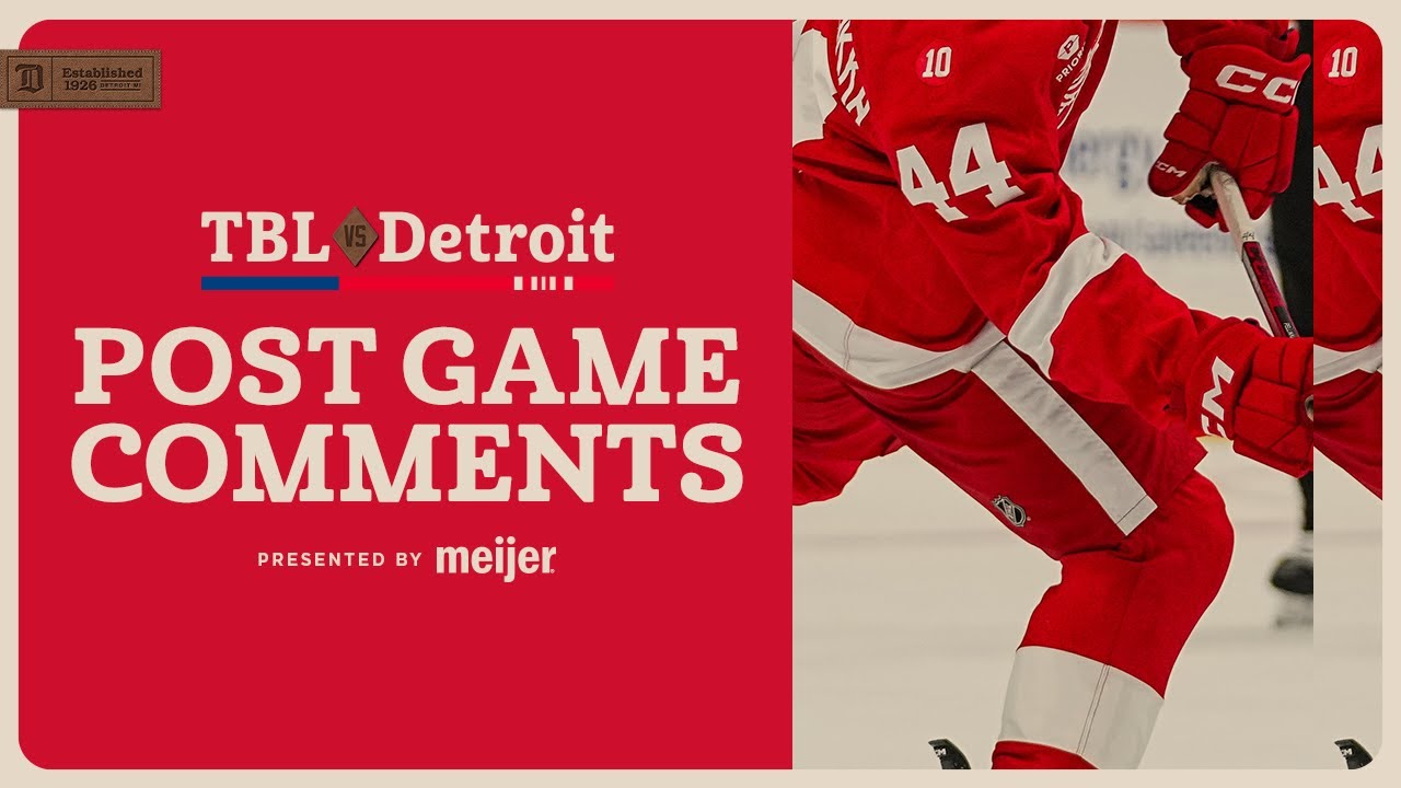 John Gibson, Axel Sandin-Pellikka, Todd McLellan Post Game Comments vs. TBL | Oct. 17, 2025