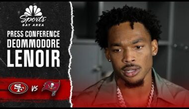 49ers' Deommodore Lenoir reacts to Fred Warner's season-ending ankle injury | NBC Sports Bay Area