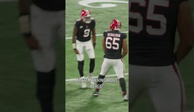 Michael Penix Jr.'s reaction to Bijan Robinsons rushing touchdown against Buffalo 😆  #nfl #falcons