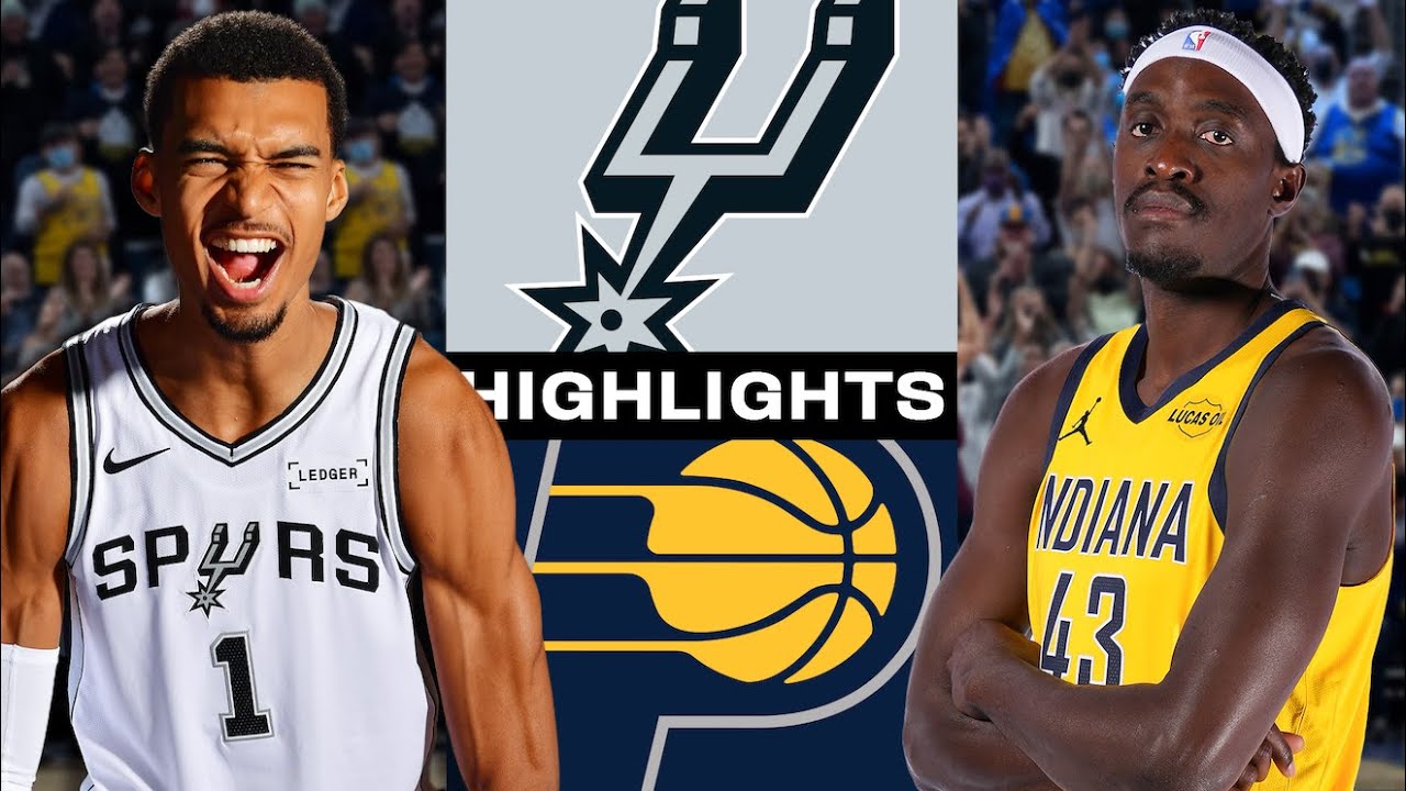 Spurs Vs Pacers FULL GAME HIGHLIGHTS