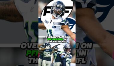 How The Seattle #Seahawks Rank No. 2 OVERALL on PFF in the Entire #NFL 👀 #Shorts