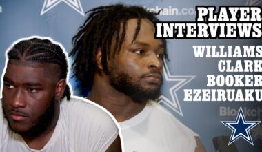 "Be More Physical" Cowboys Talk Commanders Week | Player Interviews