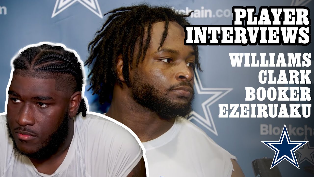 "Be More Physical" Cowboys Talk Commanders Week | Player Interviews