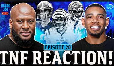 REACTION to Aaron Rodgers & Steelers FALLING to Joe Flacco & Bengals | Deebo & Joe