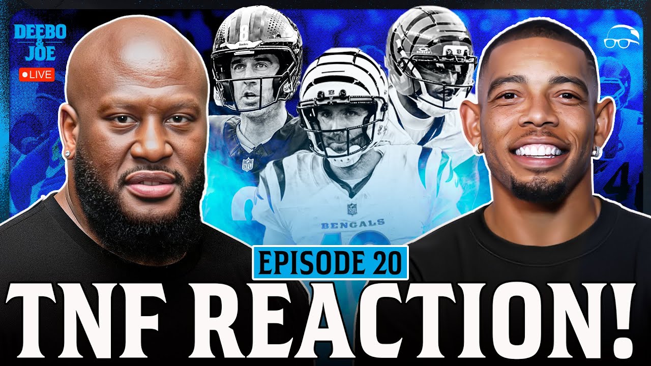 REACTION to Aaron Rodgers & Steelers FALLING to Joe Flacco & Bengals | Deebo & Joe