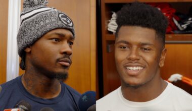 Stefon Diggs & Jaylinn Hawkins Address the Media | Patriots Press Conference