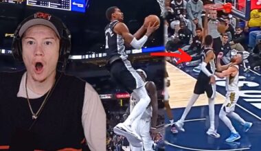 Wemby looks SCARY... Reacting to Spurs vs Pacers Preseason!