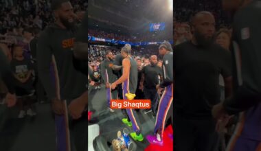 Shaq in the house and showing the guys love 🤝 #shorts