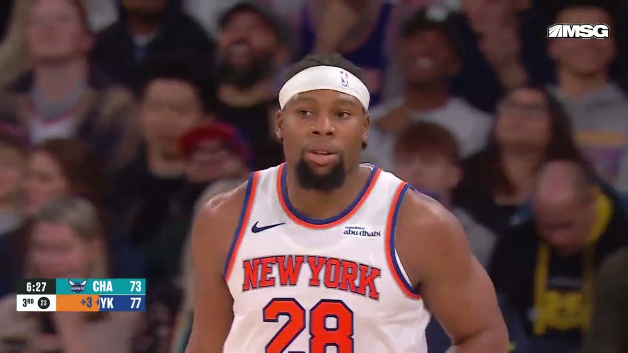 New York Knicks vs. Charlotte Hornets - Condensed Game