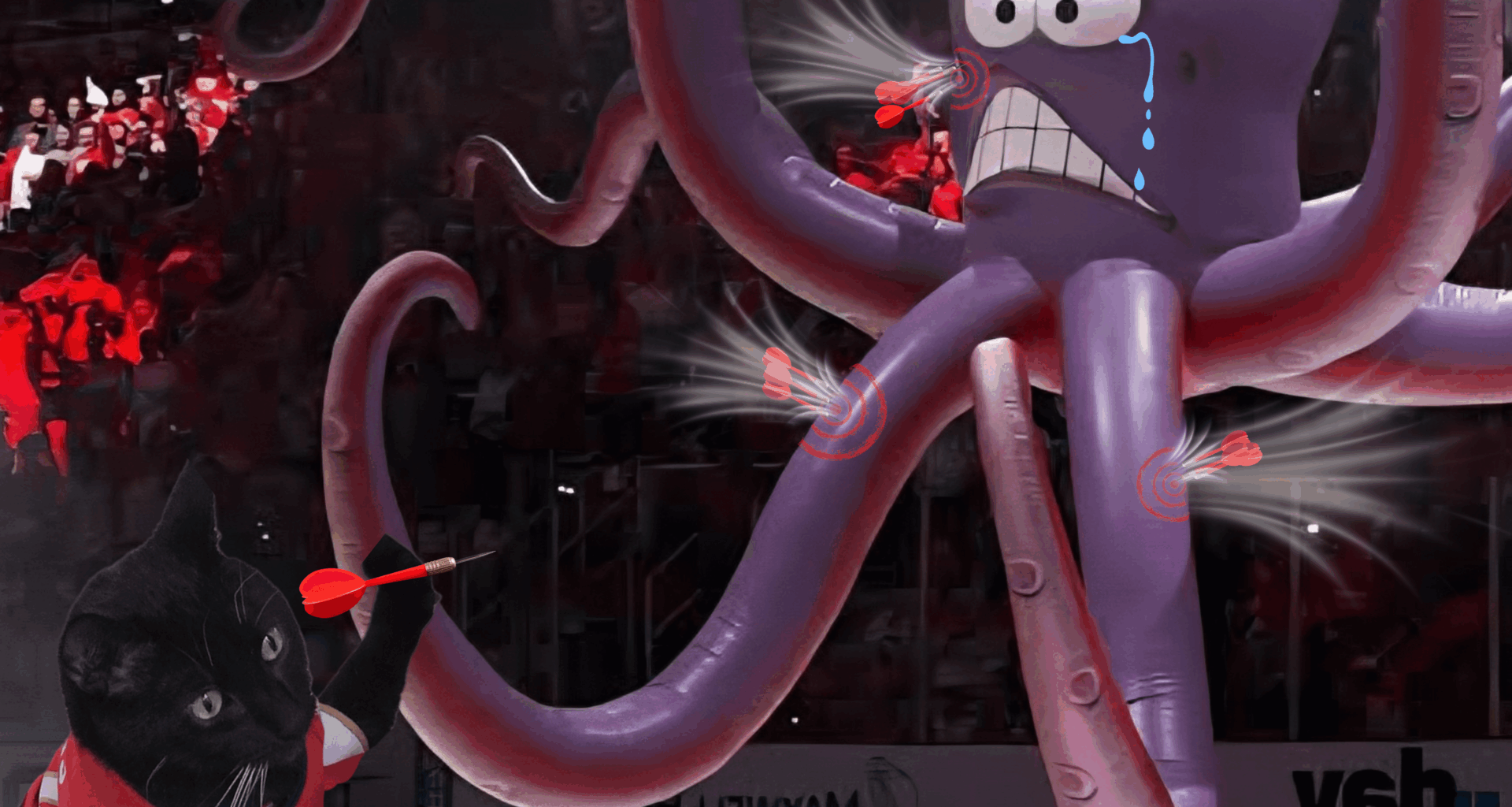 JP paid a visit to Al the Octopus.