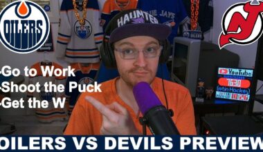 Pre-Game Report: Edmonton Oilers vs New Jersey Devils
