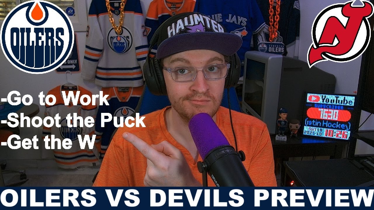 Pre-Game Report: Edmonton Oilers vs New Jersey Devils