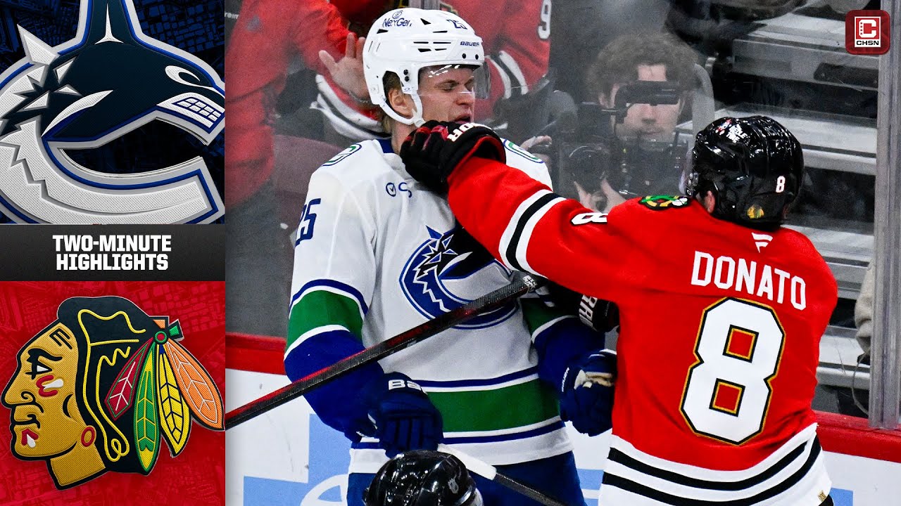 Chicago Blackhawks vs. Vancouver Canucks (10/17/25) | Game Highlights | CHSN Chicago Blackhawks