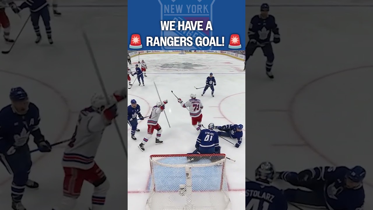 After 164 minutes and 51 seconds, the Rangers have SCORED! 🗽