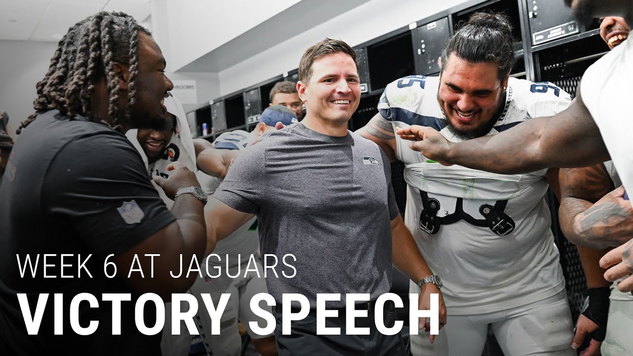 Head Coach Mike Macdonald's Postgame Victory Speech After The Week 6 Win Over The Jaguars