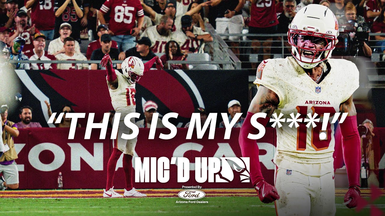 Max Melton Mic'd Up In Primetime | AZ Cardinals
