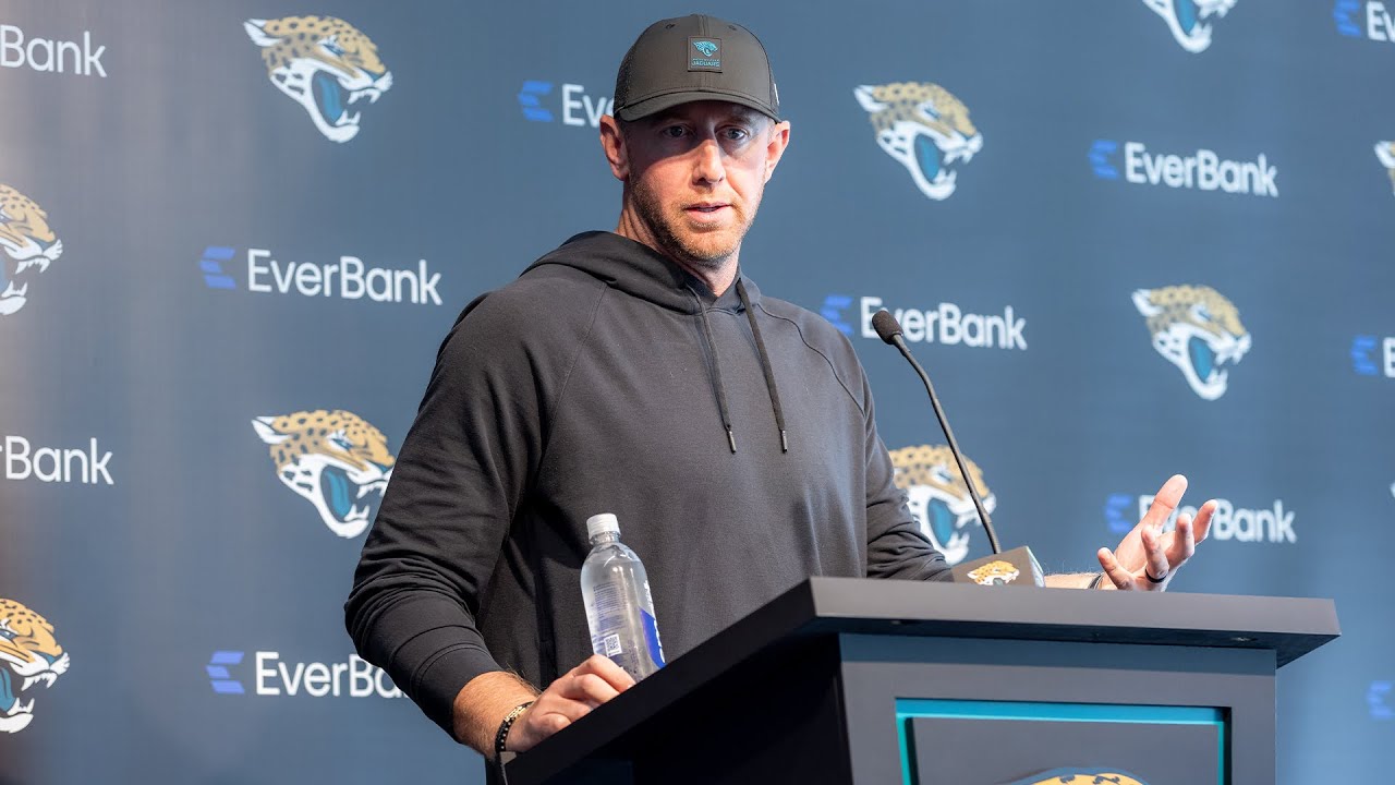 Liam Coen Details Team Approach vs. Seahawks | Jacksonville Jaguars