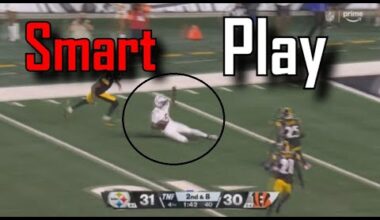 High IQ play by Tee Higgins wins the game | Cincinnati Bengals Vs Pittsburgh Steelers