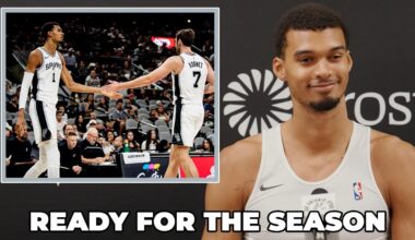 Victor Wembanyama on Spurs Undefeated Preseason Heading into the Regular Season