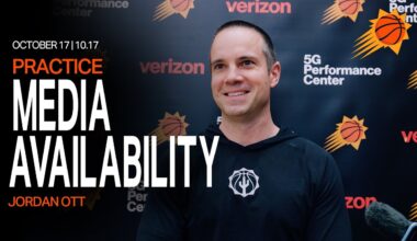 Head Coach Jordan Ott Practice Media Availability | Phoenix Suns | 10-17-25