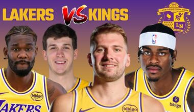 Lakers vs Kings LIVE Play By Play And Reaction!