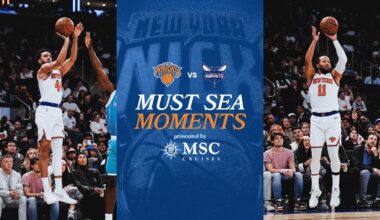 Knicks win final preseason after defeating Hornets at home | October 17, 2025