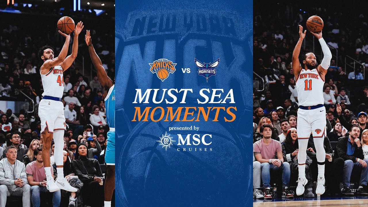 Knicks win final preseason after defeating Hornets at home | October 17, 2025