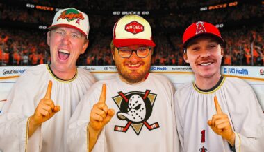 The Halo Boyz TAKEOVER A Ducks Hockey Game!