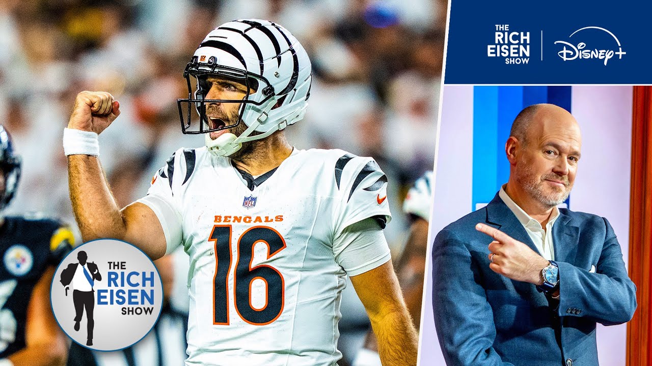 Rich Eisen Marvels at Joe Flacco’s Huge Night in the Bengals’ Pivotal WK7 Win vs the Steelers