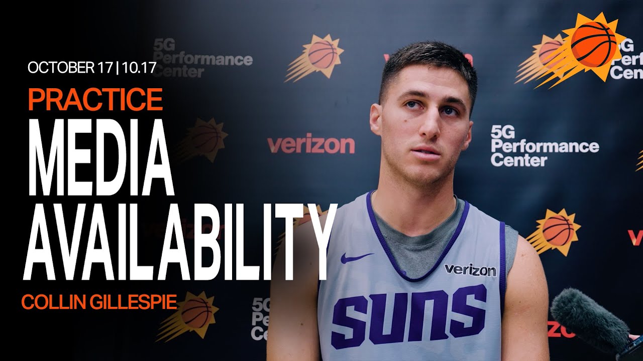 Collin Gillespie Phoenix Suns Practice Media Availability | 10-17-25