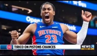 Tirico on the Detroit Pistons' chances this year
