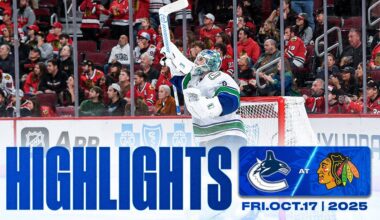 Game in 10 | Canucks at Blackhawks Highlights (Oct 17, 2025)