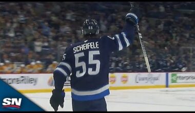 Mark Scheifele Buries One-Timer To Become Jets New Franchise Points Leader