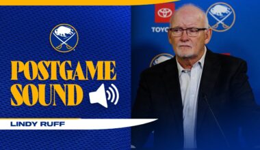 "Passion. That's Sabres Hockey." | Buffalo Coach Lindy Ruff After Shutout Win Over Florida Panthers