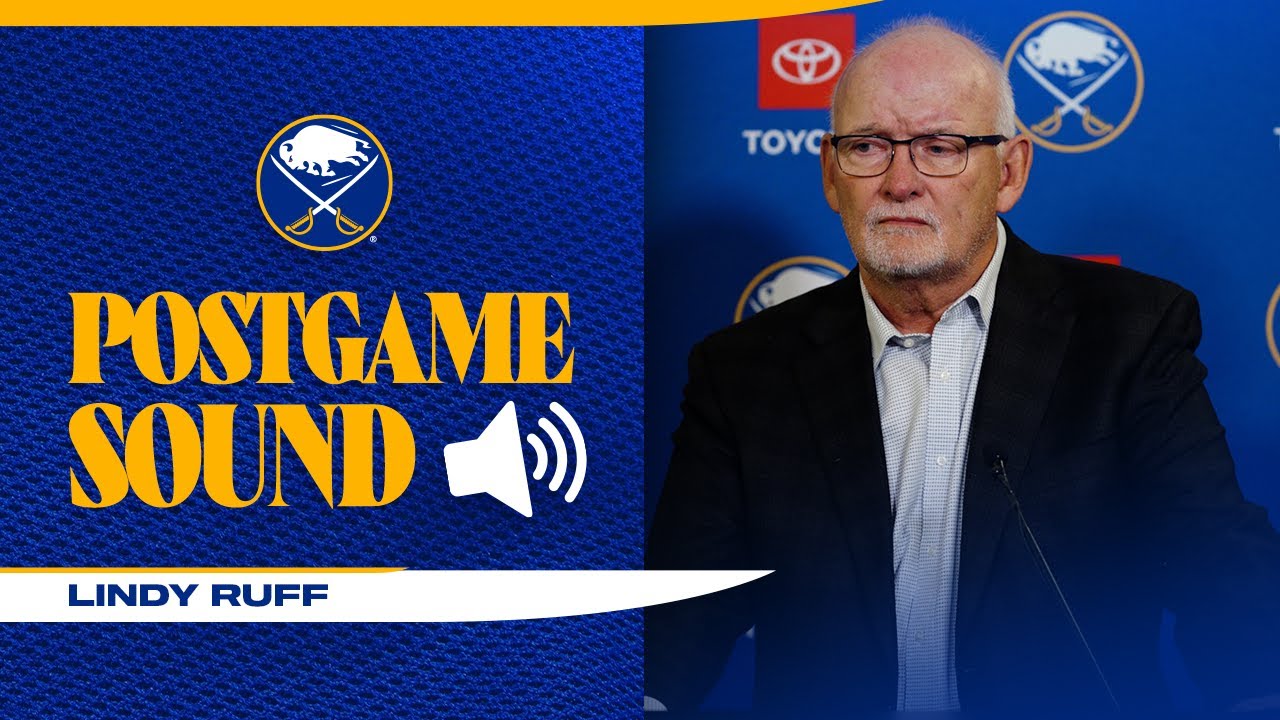 "Passion. That's Sabres Hockey." | Buffalo Coach Lindy Ruff After Shutout Win Over Florida Panthers