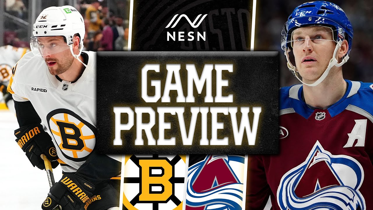 Boston Bruins vs. Colorado Avalanche | Game Preview | 10/18/2025