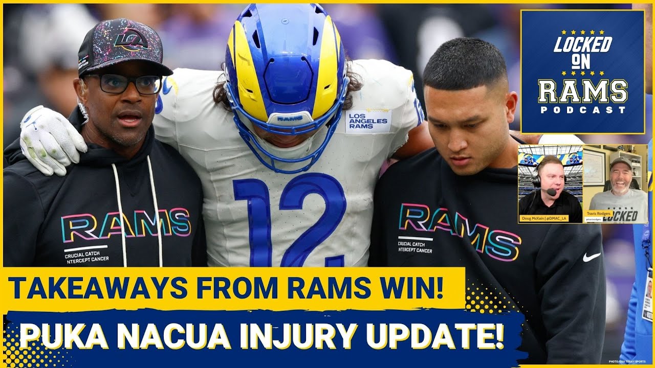 Big Injury Update: Puka Nacua Status, Davante Adams Matthew Stafford Chemistry Issues, 10 Takeaways!