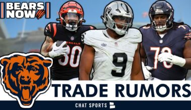Chicago Bears Rumors: Braxton Jones For Tyree Wilson Trade Swap With Raiders? Chase Brown Trade?