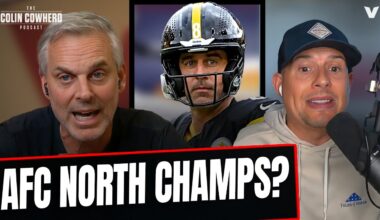 Why Pittsburgh Steelers & Aaron Rodgers WILL win AFC North | Colin Cowherd NFL