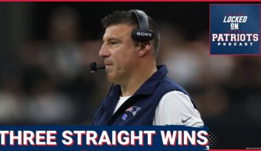 STREAKING: Patriots Win Their THIRD STRAIGHT Game, BEAT Saints, 25-19