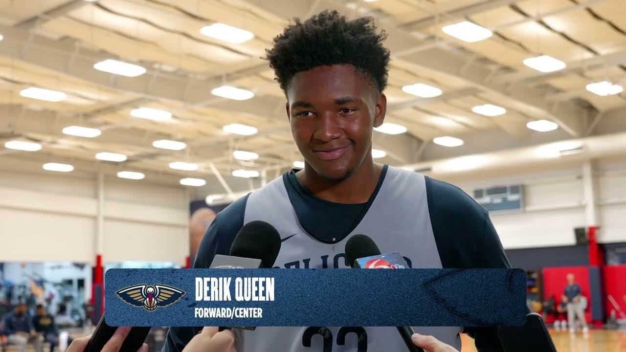 Derik Queen on return to practice | New Orleans Pelicans