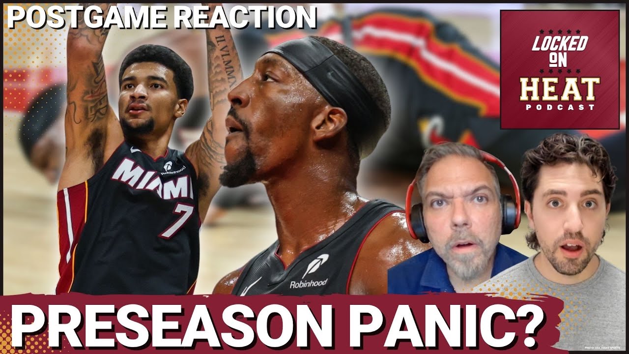 ALARM: Miami Heat's Winless Preseason, Lineup Experiment and Offensive Concerns | Locked On Heat