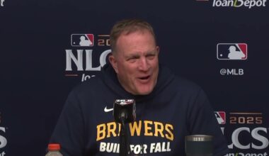 Brewers Pat Murphy Blames Emotional Cubs NLDS for Sweep by Iconic Shohei Ohtani & Dodgers | Postgame