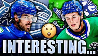 INTERESTING CANUCKS NEWS: DISCOURAGING TOM WILLANDER UPDATE + CONOR GARLAND GETS AMAZING PRAISE