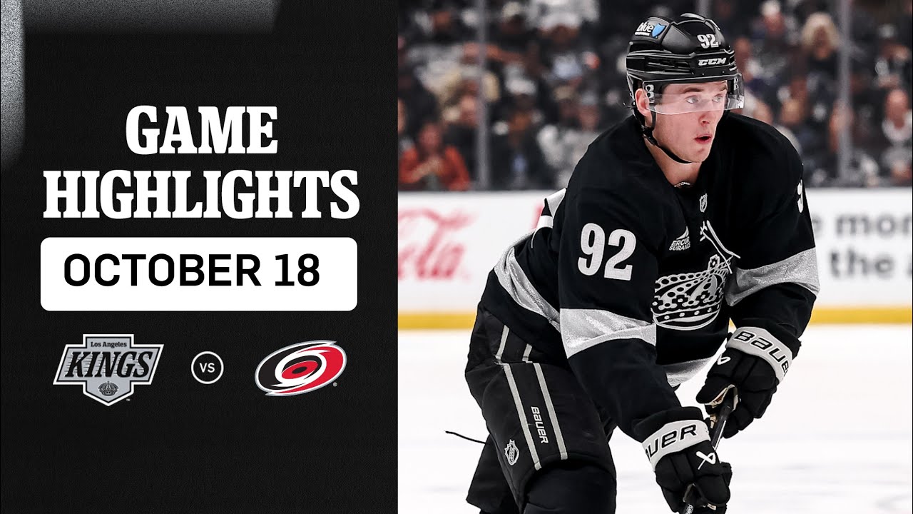HIGHLIGHTS: LA Kings vs Carolina Hurricanes | NHL Game Highlights