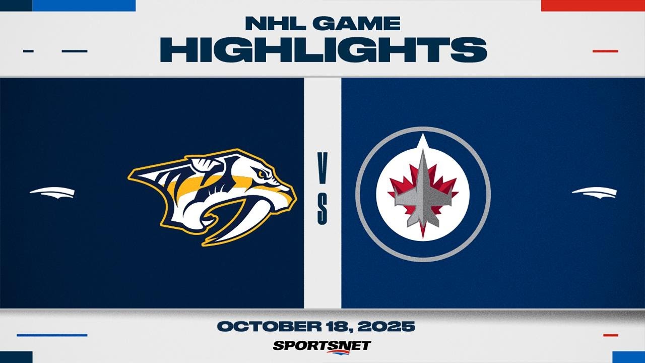 NHL Highlights | Predators vs. Jets - October 18, 2025